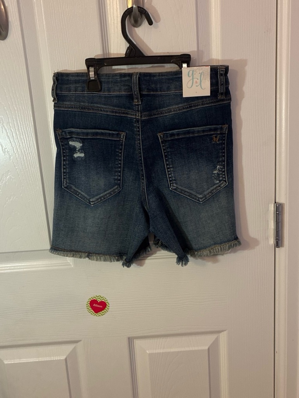 Grace & Lace Jean shorts - Picture 4 of 4